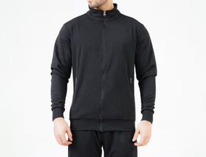Sweat à capuche surdimensionné avec fermeture éclair pour hommes, pulls à capuche avec logo imprimé personnalisé, ensembles de survêtements d'automne de haute qualité - Product Image 2