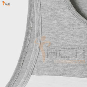 Gran fabricante Precio bajo Hombres Camiseta sin mangas Servicio OEM Último diseño Camiseta sin mangas de gran tamaño para hombres - Product Image 4