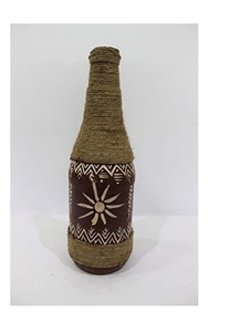 New Look Artistic and Beautiful Qualities Jute <b>Bottle</b> Elegant For Home Hotel Decor Usage In Wholesale Cheap price Jute <b>Bottle</b> - Product Image 6