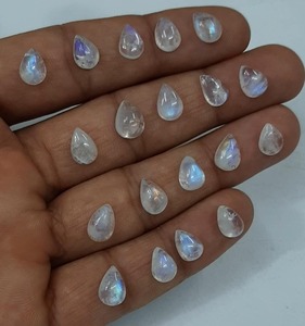 Larimar Sculpture Pierre Précieuse Cabochon Haute Qualité Pendentif Bijoux Coeur Forme Cabochon Pierre Précieuse Pour Saint Valentin Anneau Boucle D'oreille - Product Image 3