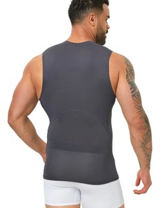 Débardeur d'entraînement à séchage rapide pour hommes Gym Muscle Tee Fitness Bodybuilding T-shirt sans manches - Product Image 6