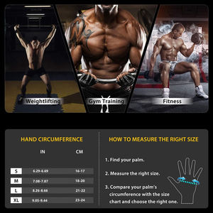 Gants d'haltérophilie en cuir personnalisés gants de fitness, d'entraînement et de gymnastique, vente en gros à bas prix, meilleur fabrication - Product Image 3