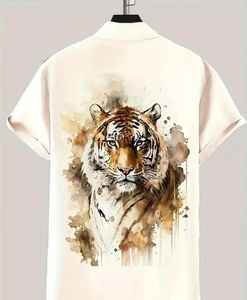 Premium men Summer Eco-Friendly <b>Shirt</b> with Appliques Comfortable and Stylish - Product Image 4