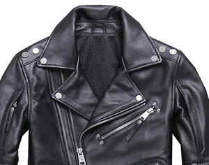 Top Moda Hombres Ropa Chaquetas de cuero por encargo Hombres Secado rápido Moda Chaquetas de cuero genuino - Product Image 6