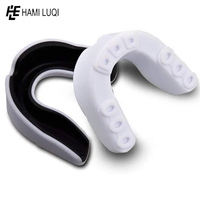 Protège-dents professionnel personnalisé en EVA/PVC pour la boxe, anti-bruxisme, protection dentaire personnalisée pour les sports de MMA