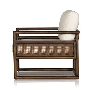 Chaise de jardin de piscine, chaise de salon en bois massif, canapé de loisirs, salon moderne, chaise pour événements - Walker - Product Image 3