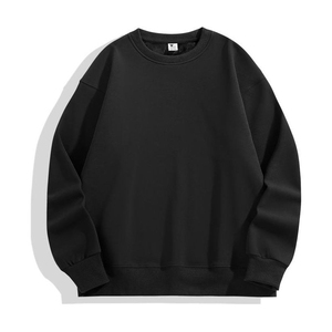 Sudadera de Algodón Grueso de 500 g/m² para Hombre, Cuello Redondo, Oversize, con Bordado, Ecológica, Hombros Caídos, Venta al por Mayor, OEM - Product Image 4