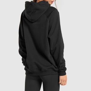 Ropa de calle de alta calidad, Sudadera con capucha de diseño personalizado para mujer, ropa informal para la temporada de otoño, cuello con capucha de Material de poliéster/algodón - Product Image 4