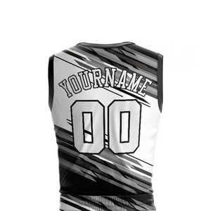 Uniforme de basket-ball unisexe personnalisé de qualité supérieure, respirant, 100% polyester, ensemble sportif, logo imprimé numérique, personnalisé, 380g - Product Image 6