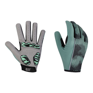 ถุงมือขี่มอเตอร์ไซค์แบบเต็มนิ้วทำจากโพลีเอสเตอร์ทนทานกันลื่นถุงมือขี่มอเตอร์ไซค์ถุงมือคาร์บอนไฟเบอร์ - Product Image 4