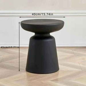 Fourniture directe d'usine Vionna Table d'appoint finition noire avec socle pour maison moderne Style bon prix - Product Image 4