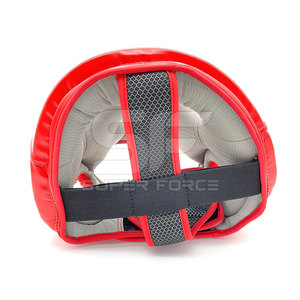 Protège-tête de haute qualité pour la boxe, le MMA, le Muay Thai, le karaté et les arts martiaux Protège-tête en cuir durable avec protection complète du visage - Product Image 4