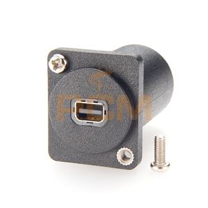 Convertisseur de montage sur panneau femelle Mini DisplayPort <span class=keywords><strong>Format</strong></span> MDP XLR Adaptateur de baril de montage sur châssis Mini connecteur à bride DP - Product Image 2