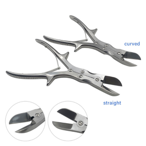 กรรไกรตัดกระดูกแบบสองข้อต่อทางศัลยกรรมกระดูกและข้อ แบบตรงและโค้ง สำหรับผ่าตัด ผลิตโดย Surgiright - Product Image 5