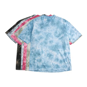Wholesale 100% Cotton Oversized Tie Dye <b>Tshirts</b> Heavyweight Unisex Casual Streetwear Custom Design Printing <b>Long</b> <b>Men's</b> T-Shirts - Product Image 6