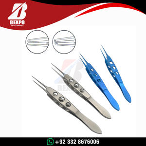 Pinzas de sujeción dentadas de 108 mm, instrumentos quirúrgicos microoftálmicos - Product Image 2