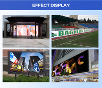 Pantalla LED Modular Fija para Exteriores TOPvision, Alto Brillo, Compatible con Animación, Clasificación IP65, Profundidad de Color Personalizable, SDK para