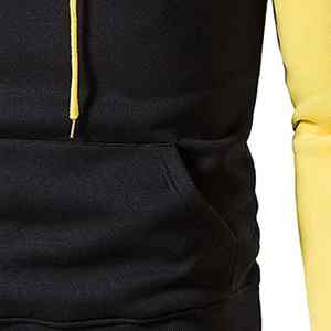 Survêtement à capuche avec logo personnalisé, style décontracté, qualité supérieure pour homme, respirant, durable, en nylon/coton polaire - Product Image 6