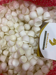 White <b>Silkworm</b> Cocoon Raw Silk for Exfoliation and DIY Decorative Crafts - Product Image 4