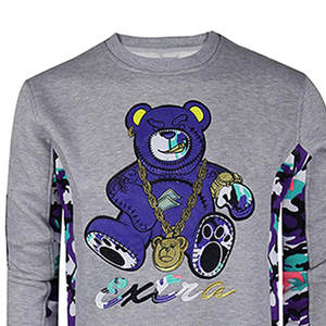 เสื้อสเวตเชิ้ตผู้ชายคุณภาพสูง ผ้าฝ้ายผสม สำหรับฤดูหนาว ระบายอากาศได้ดี กันน้ำ เป็นมิตรกับสิ่งแวดล้อม สวมใส่สบาย ไซส์ใหญ่ - Product Image 5