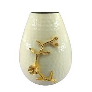 Vase à fleurs en aluminium design rare et classique Vase à fleurs en métal bon marché pour décorations intérieures et extérieures Cadeaux - Product Image 2