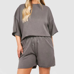 Prix optimal pour la meilleure qualité : Ensemble décontracté pour femme, tendance, motif par sublimation, tissu en laine, uni, anti-odeur - Product Image 1