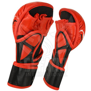 ถุงมือฝึกซ้อม MMA หนังแท้สั่งทำพิเศษ ดีไซน์ใหม่ สำหรับมวยและ MMA - Product Image 2