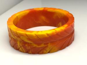 Ecológico AALIYAN IMPEX Artesanía de resina artística Brazaletes estampados únicos para marcas de moda sostenibles a bajo costo - Product Image 6