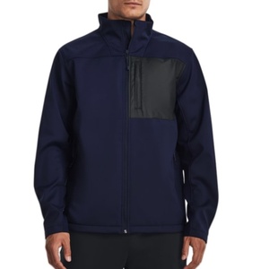 เสื้อแจ็คเก็ตกันน้ำแบบซิปสำหรับวิ่งออกกำลังกาย คุณภาพสูง ดีไซน์ทันสมัย ระบายอากาศได้ดี สำหรับผู้ชาย - Product Image 1