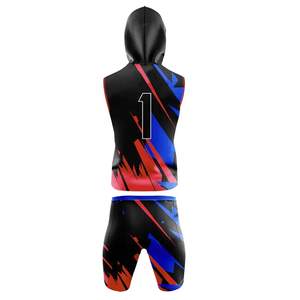 Nuevo diseño 7 en 7 uniformes de fútbol de bandera al por mayor precio barato americano 7 en 7 kits de fútbol de bandera con todos los tamaños disponibles - Product Image 2