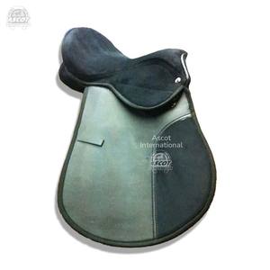 Sillín de caballo de alta calidad para carreras, sillín inglés, asiento de gamuza sintética para ecuestre, venta al por mayor - Product Image 2