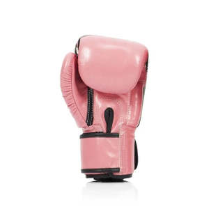 OEM Vente en gros Nouveaux gants de boxe d'entraînement de haute qualité rose et noir Dernier design personnalisé pour adultes et jeunes - Product Image 6