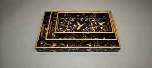 Bandeja de incrustaciones de hueso de forma Rectangular para manualidades, bandeja decorativa para el hogar para mesa de centro, patrón único, prueba de artesanía de hueso - Product Image 3