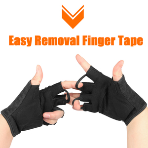 Gants de cyclisme de course respirants de haute qualité pour adultes Gants demi-doigts de protection d'escalade d'hiver - Product Image 4