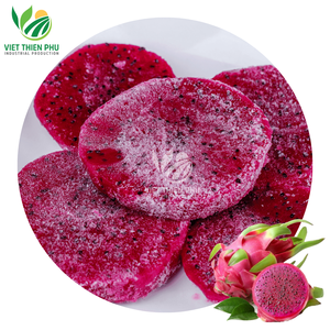 ผลไม้มังกรแดงออร์แกนิกน้ำผลไม้แช่แข็งหั่นสี่เหลี่ยมลูกเต๋าบรรจุน้ำสูญญากาศ IQF ขนาดใหญ่ที่ปลูกในเวียดนาม - Product Image 2