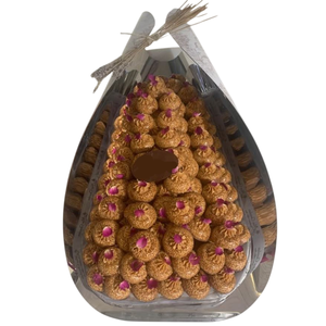 Décoration de table au design moderne Plateau de service pour bonbons au chocolat Plateau de service pour chocolat fini en métal argenté de qualité supérieure - Product Image 1