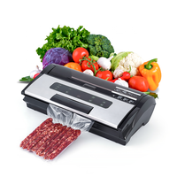 90kPa 185W 35cm 30L/min verrouillage poignee aspiration reglable machine sous vide soudeuse emballage alimentaire
