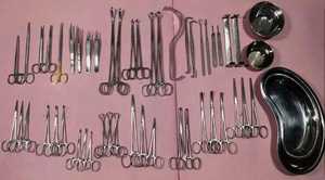 Juego de 50 Piezas de Instrumentos de Cirugía General y Laparotomía, Herramientas Quirúrgicas Básicas de Acero Inoxidable de Alta Calidad - Product Image 5