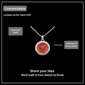 จี้รูปนกเงินแท้ 925 |   เปลือกหอยมุกดำธรรมชาติ |   เครื่องประดับผู้ชายแบบสั่งทำพิเศษจากโรงงาน (OEM) |   ขั้นต่ำ 1 ชิ้น - Product Image 3