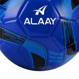 Alaay Ballon de football personnalisé Logo coloré cousu à la machine Extérieur PVC PU TPU Taille 5 Ballons de football 5 pour l'entraînement de match - Product Image 6