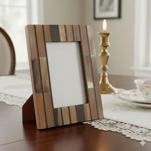 กรอบรูปควายและวัวฮอร์นคุณภาพสูงมีความต้องการที่ดีที่สุดทนทานการตกแต่งโต๊ะทำจากโลหะและไม้ - Product Image 3