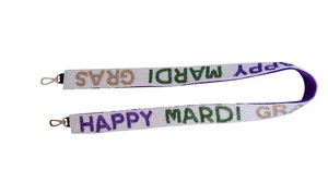 Cinturones de cuentas de algodón de alta calidad para mujeres y niñas, correas de estilo Mardi Gras Mambo de moda para mujer, tamaños personalizables, Exportación 2025 - Product Image 2