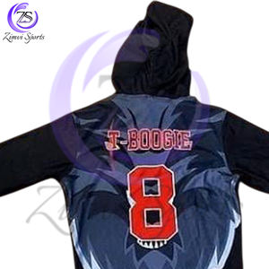 Conjuntos de Sudadera con Capucha y Pantalones Cortos para Hombre, Color Negro, de Alta Calidad, Nueva Tendencia, Buen Proveedor con Logotipo Propio, por Zimvi Sports - Product Image 5