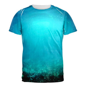 Camisetas de Cuello Redondo Estampadas para Hombre de la Mejor Calidad, Personalizadas, de Algodón y Fibra de Bambú, Tejidas en Pakistán, Casuales para Exteriores - Product Image 1