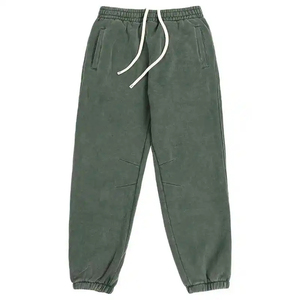Vente en gros de sweats à capuche pour hommes avec logo personnalisé et double fermeture éclair délavés à l'acide éponge française surdimensionnée 100% coton vêtements d'hiver nouveau style - Product Image 6