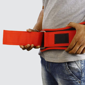 Cinturón de Gimnasio Unisex Ajustable de Nailon para Fitness, Levantamiento de Pesas, Soporte Lumbar, Cinturón de Neopreno de Compresión, Accesorios de Gimnasio - Product Image 4