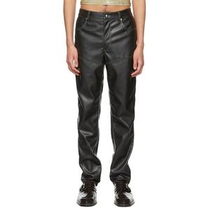 Pantalon en cuir Offre Spéciale avec logo personnalisé et impression OEM pantalon en cuir pour hommes respirant de bonne qualité - Product Image 1