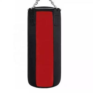 GAF Logo personnalisable Sac de boxe lourd multicouche fonctionnel Sac de sable de boxe robuste avec cuir PU PVC Matériaux - Product Image 1