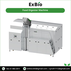 Exbio 5000kg/día de capacidad altamente conveniente digestor de residuos de alimentos máquina de compostaje de reciclaje de residuos de alimentos a buen precio - Product Image 4