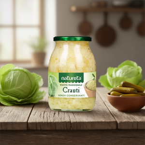 Natureta 1 kg X 6 Pz Pack Premium Salty CRAUTI Preserved Vegetables SENZA CONSERVANTI - Product Image 3